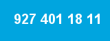 927 401 18 11